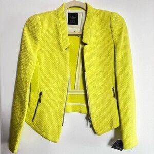 Vintage Rare Zara Trafaluc Collection Blazer Yellow size XS